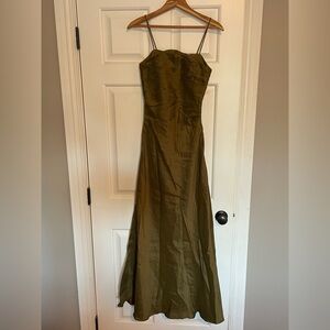 Aje women’s green long formal dress (US size 2)